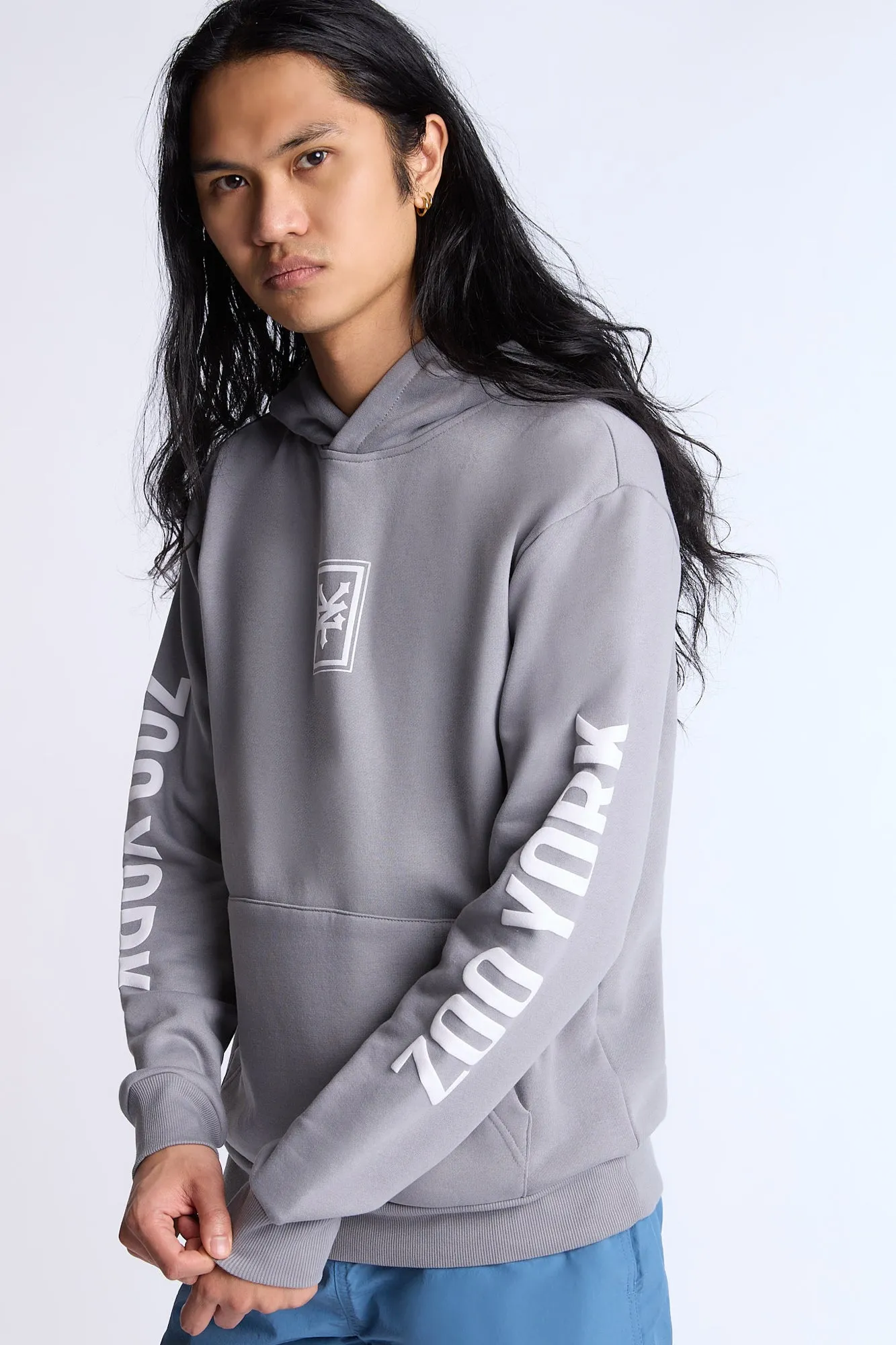 Zoo York Mens Classic Logo Hoodie
