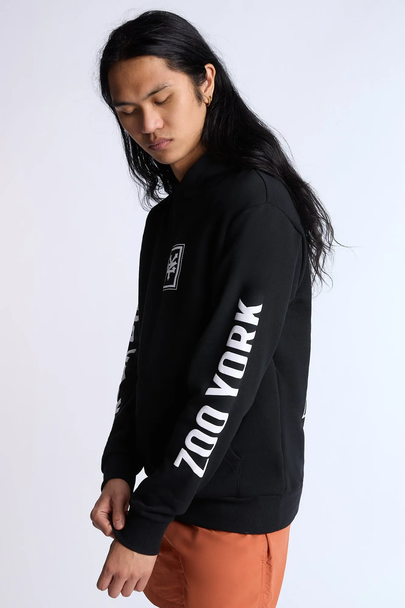 Zoo York Mens Classic Logo Hoodie