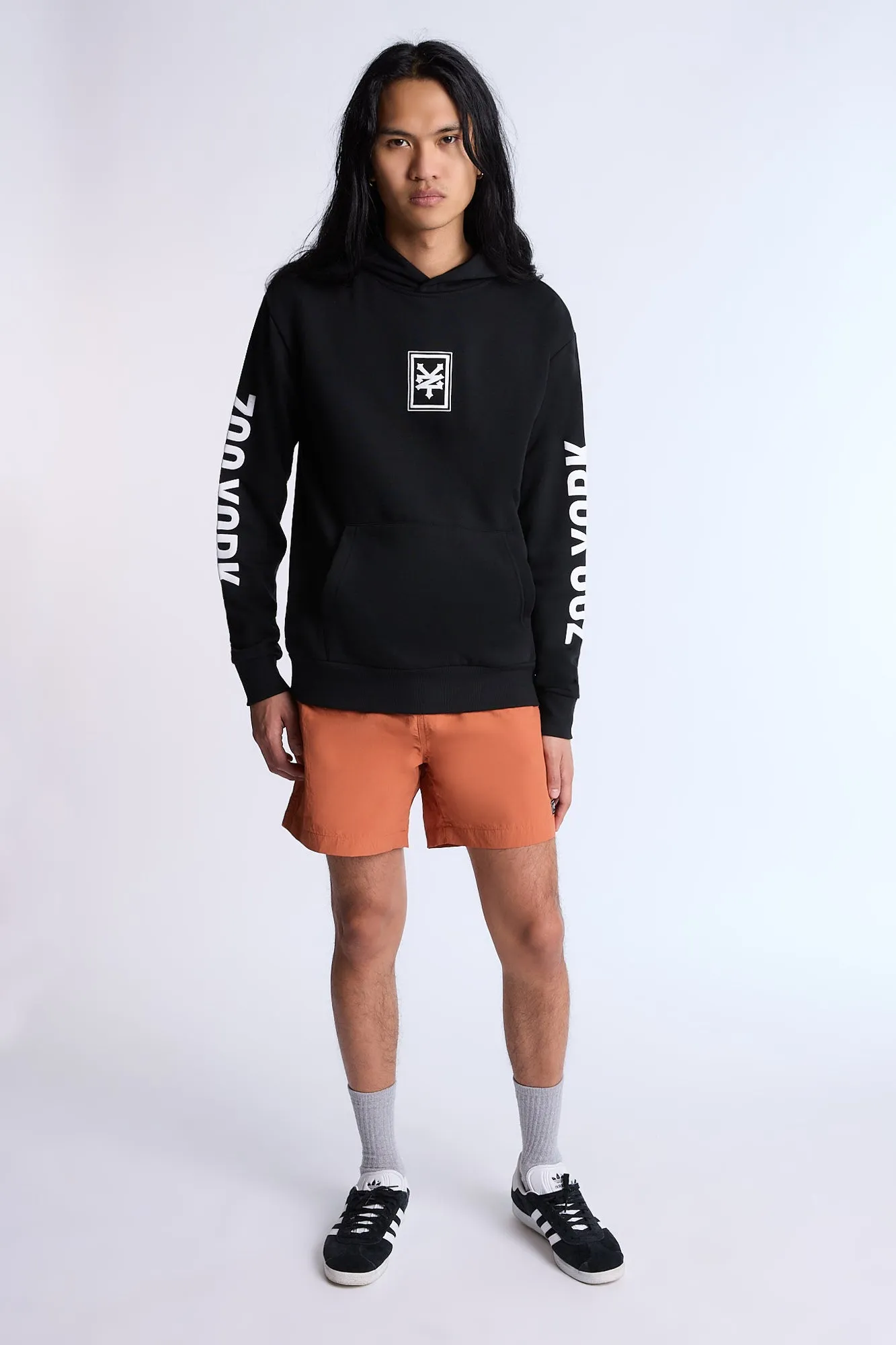 Zoo York Mens Classic Logo Hoodie