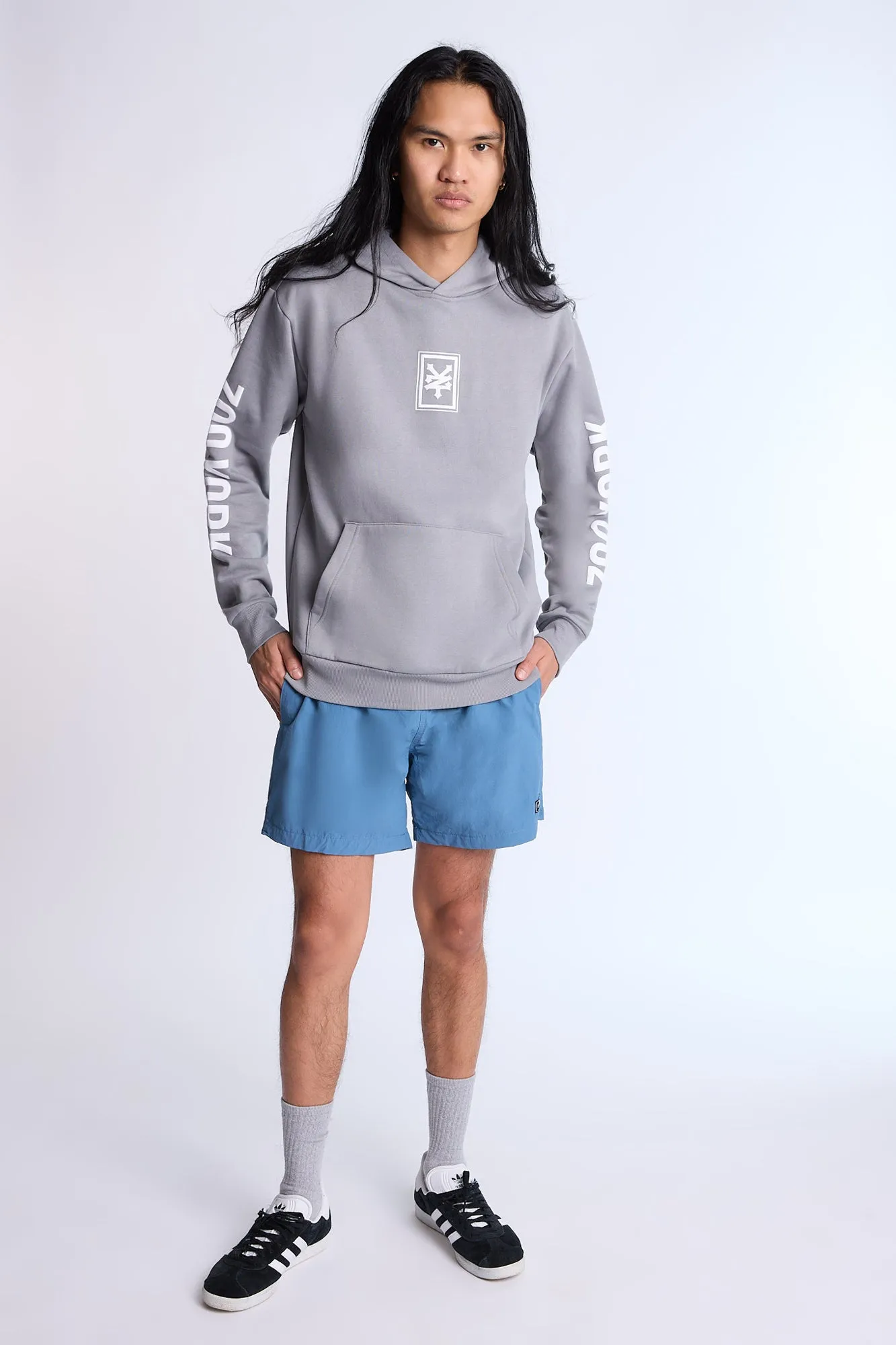 Zoo York Mens Classic Logo Hoodie
